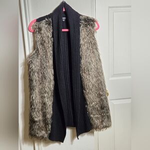 Faux Fur Sweater 1XL